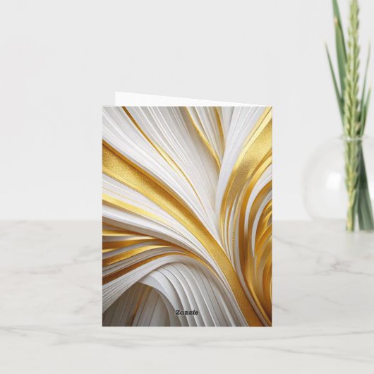 Wit Goud Retro  Aankondiging (Achterkant)