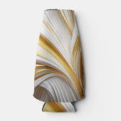 Wit Goud Retro  Flesjeskoeler (Voorkant)