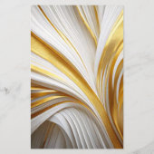 Wit Goud Retro  Flyer (Achterkant)