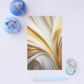 Wit Goud Retro  Flyer (Enkel)