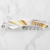 Wit Goud Retro  Kurkentrekker (Voorkant)