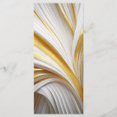 Wit Goud Retro Menu (Voorkant)