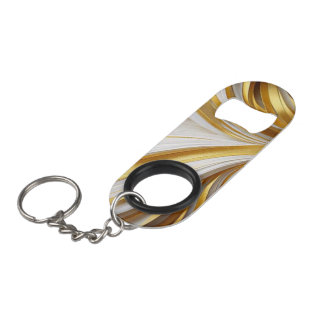 Wit Goud Retro  Mini Flessenopener