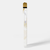 Wit Goud Tan Marmeren Patroon iPhone / Android Case-Mate iPhone Case (Achterkant / Links)