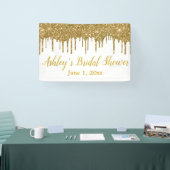 Wit Goud Vrijgezellenfeest Achtergrond Fotocabine  Spandoek (Beurs)