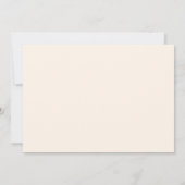 Wit Goud Zilveren Winter Bloemen Quinceañera Jurk Save The Date (Achterkant)