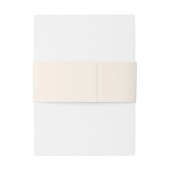 Wit Goud Zilveren Winter Bloemen Quinceañera Uitnodigingen Wikkel (Achterkant Voorbeeld)