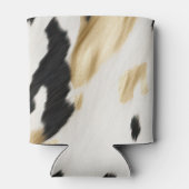 Wit Goud Zwart Zuidwest Koeienhuid Blikjeskoeler (Achterkant)