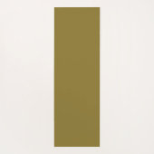 Wit gouden kanten strepen patroon yogamat (Achterkant)