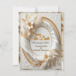 Wit Gouden Rozen, Champagne Zijde & Vlinders Aankondiging