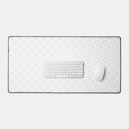 Wit | Gouden Zinnia Zon Bureaumat