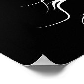 Wit groeien poster (Hoek)