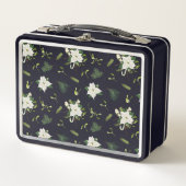 Wit Groen Bloemmotief (Voorkant)