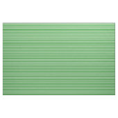 Wit & Groen Gestreept Patroon Stof (Yard (91,4 cm))
