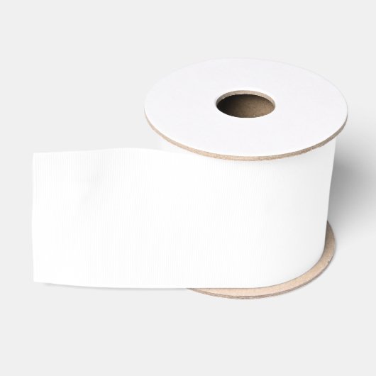 Wit Grosgrain Lint (Spoel)