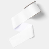 Wit Grosgrain Lint (Achterkant)