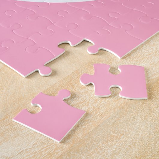 Wit Hart Foto Puzzel (Zijkant)