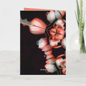 "Wit hart in zwart door zon" & Onverschilligheid Kaart (Achterkant)