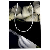 "Wit hart in zwart van de maan" Medium Cadeauzakje (Voorkant)