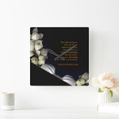 "Wit hart in zwart van de maan" & Onverschillighei Vierkante Klok (Huis)