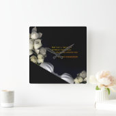 "Wit hart in zwart van de maan" & Tijd Vierkante Klok (Huis)