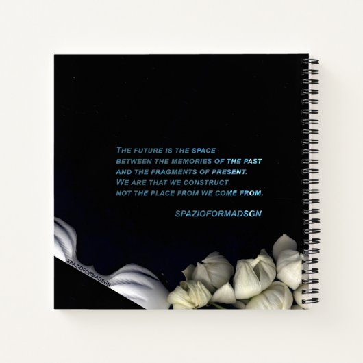 "Wit hart in zwart van de maan" & Toekomst Notitieboek (Achterkant)
