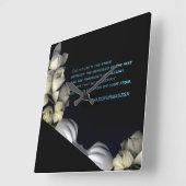 "Wit hart in zwart van de maan" & Toekomst Vierkante Klok (Hoek)