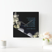 "Wit hart in zwart van de maan" & Twijfel Vierkante Klok (Huis)