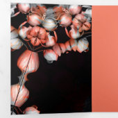 "Wit hart in zwart van de zon" Decò & Journey Drieluik Wenskaart (Binnenzijde eerst)