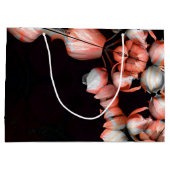 "Wit hart in zwart van de zon" Groot Cadeauzakje (Achterkant)