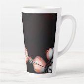 "Wit hart in zwart van de zon" Latte Mok (Rechts)