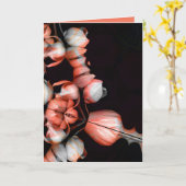 "Wit hart in zwart van de zon" & Onverschilligheid Kaart (Gele Bloem)