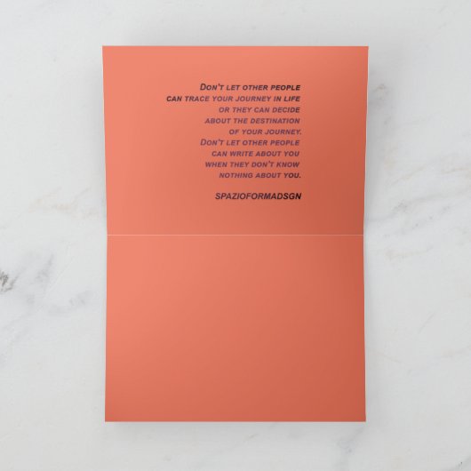 "Wit hart in zwart van zon" & Reis Kaart (Binnen)