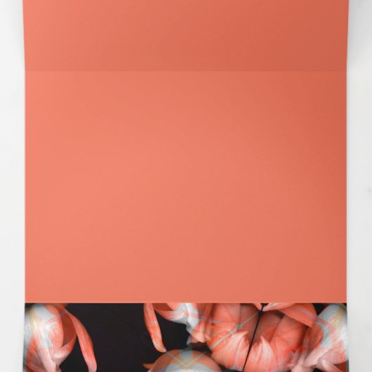 "Wit hart in zwart van zon" & Tijd Drieluik Wenskaart (Binnenkant midden)