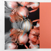 "Wit hart in zwart van zon" & Twijfel Drieluik Wenskaart (Binnenzijde eerst)