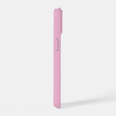 Wit Hart Roze iPhone 15 Hoesje (Rechterkant)