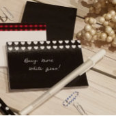 Wit-hartpatroon Aangepaste kleur Post-it® Notes