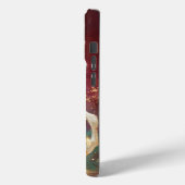 Wit hengst goud fantasie ontwerp Case-Mate iPhone case (Achterkant / Links)