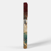 Wit hengst goud fantasie ontwerp Case-Mate iPhone case (Achterkant / Rechts)