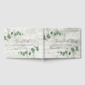 wit hout eucalyptus rustig eenvoudig gastenboek (Volledig)