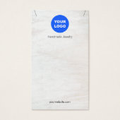 Wit hout Logo Verwant Ketting weergeven Visitekaartje (Voorkant)