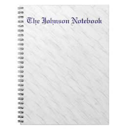 Wit houtnerf minimalistische textuur notitieboek