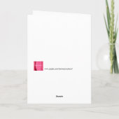 WIT-HYDRANGEAS-CONGRATULATIES VOOR DOUANEWEDING KAART (Achterkant)