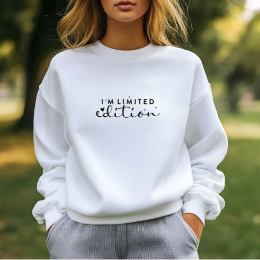 Wit I'am Limited Edition print sweatshirt