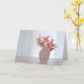 Wit II van de dromer Kaart (Gele Bloem)
