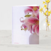 Wit III van de dromer Kaart (Gele Bloem)