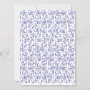 Wit inpakpapier met een subtiel, herhalend deel kaart