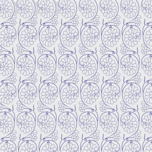 Wit inpakpapier met een subtiel, herhalend deel sticker (Voorkant)