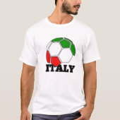 Wit Italië T-shirt. 02 T-shirt (Voorkant)