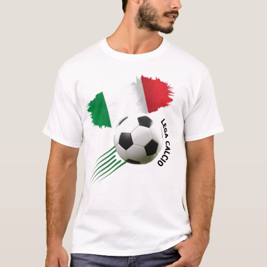 Wit Italië T-shirt. 04 T-shirt (Voorkant)